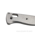 Custom Knife Frame Parts Titanium Knife Handle Scales